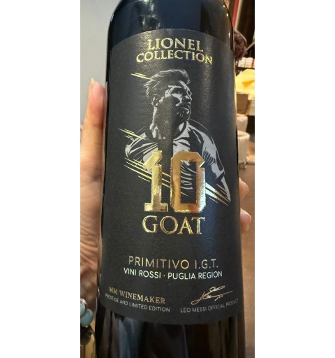 Messi 10 GOAT Primitivo Puglia