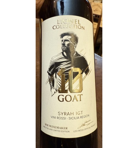 Messi  10 GOAT Syrah Sicilia
